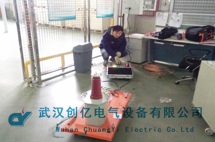 創億電氣遠赴江蘇電科調試